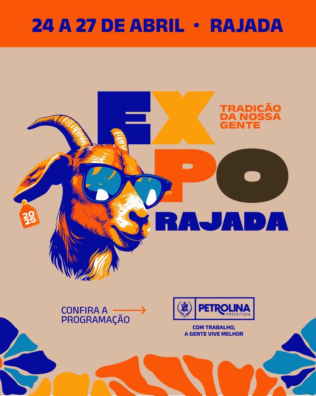 ExpoRajada 2025 promete movimentar o sertão com mais de 60 expositores e programação cultural especial