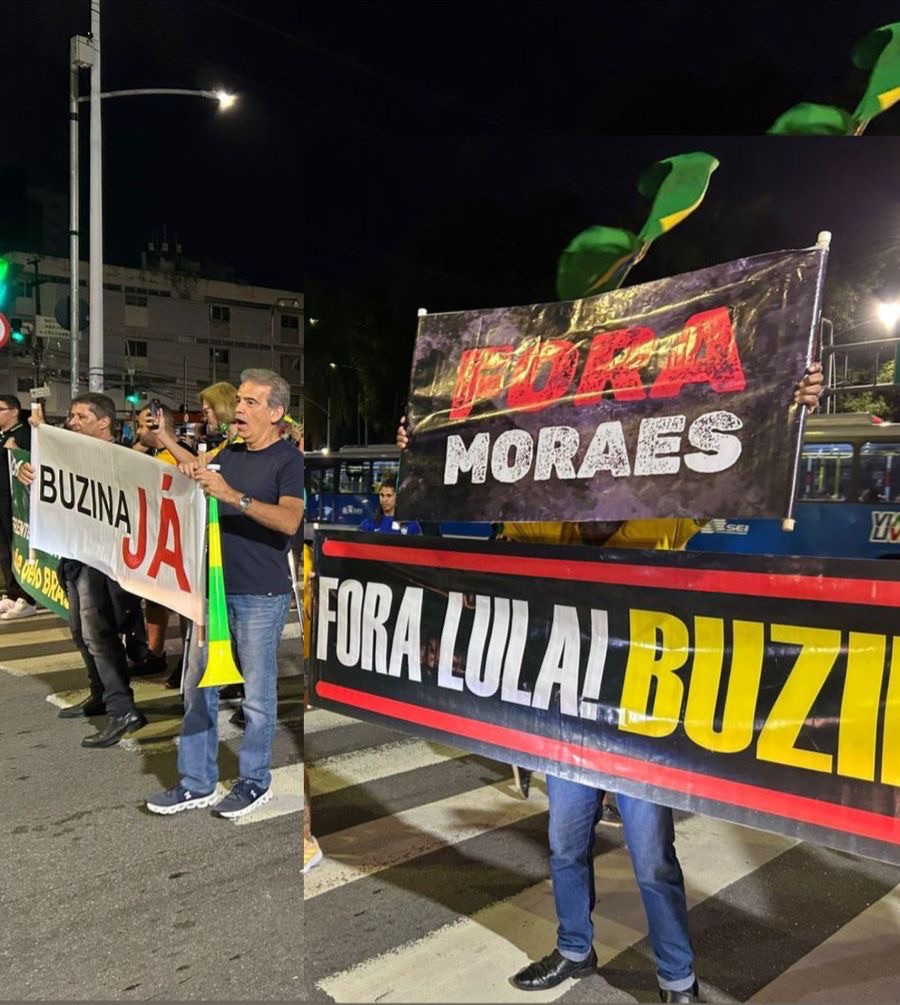 Deputado Alberto Feitosa participa de buzinaço e chama para o 07/09