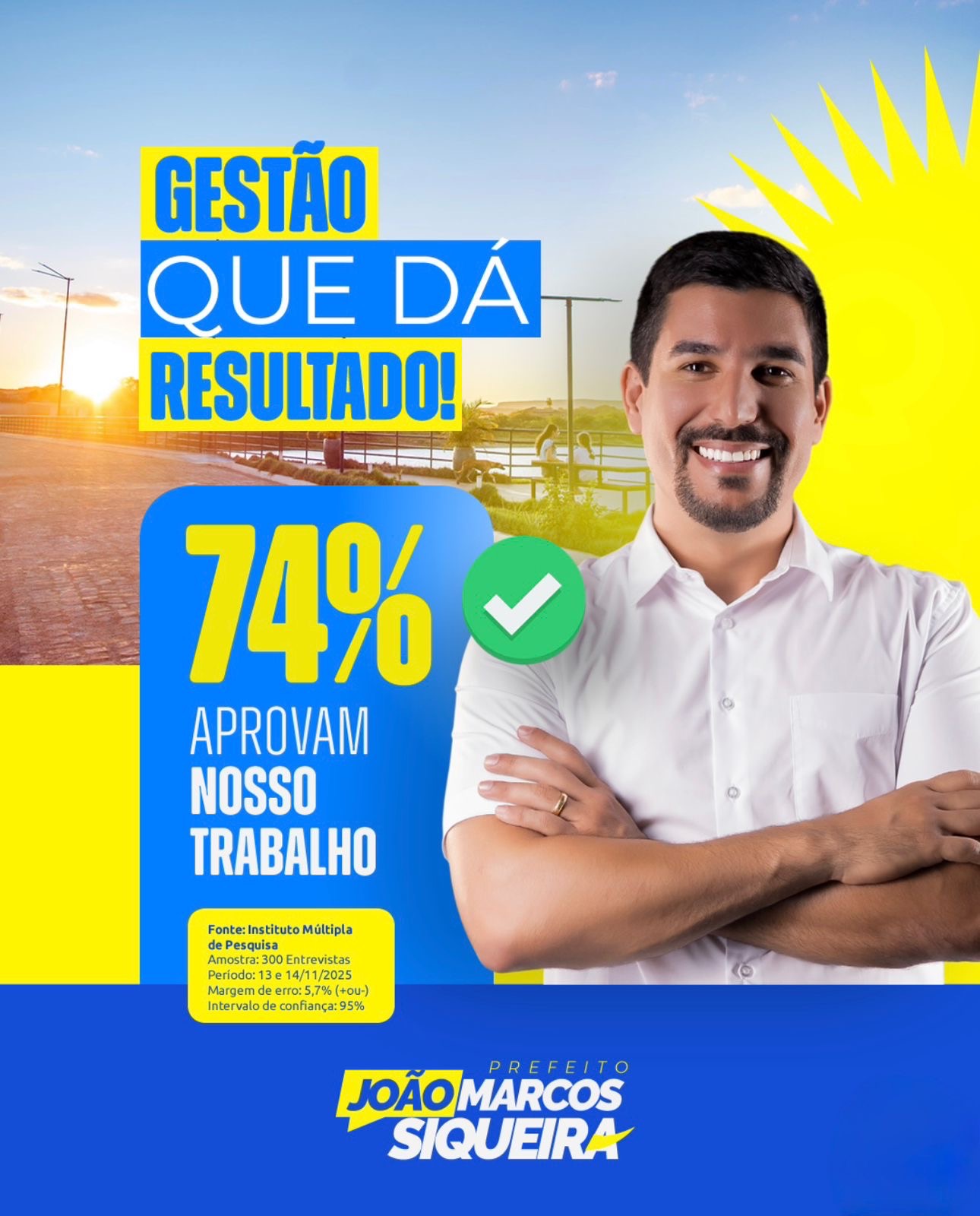 Quando o trabalho é sério o resultado aparece.