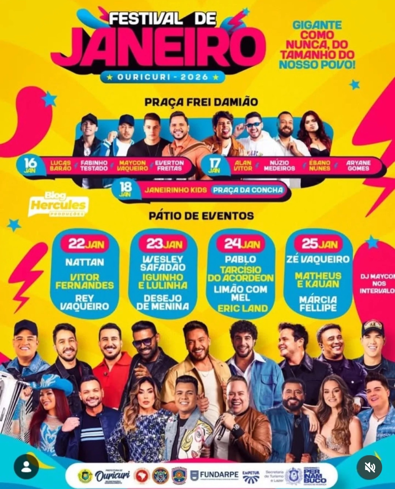 Ouricuri realiza lançamento histórico e projeta a maior edição do Festival de Janeiro em 2026