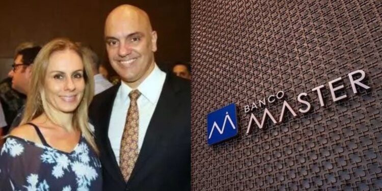 Esposa de Alexandre de Moraes tinha contrato com Banco Master de R$ 129 milhões