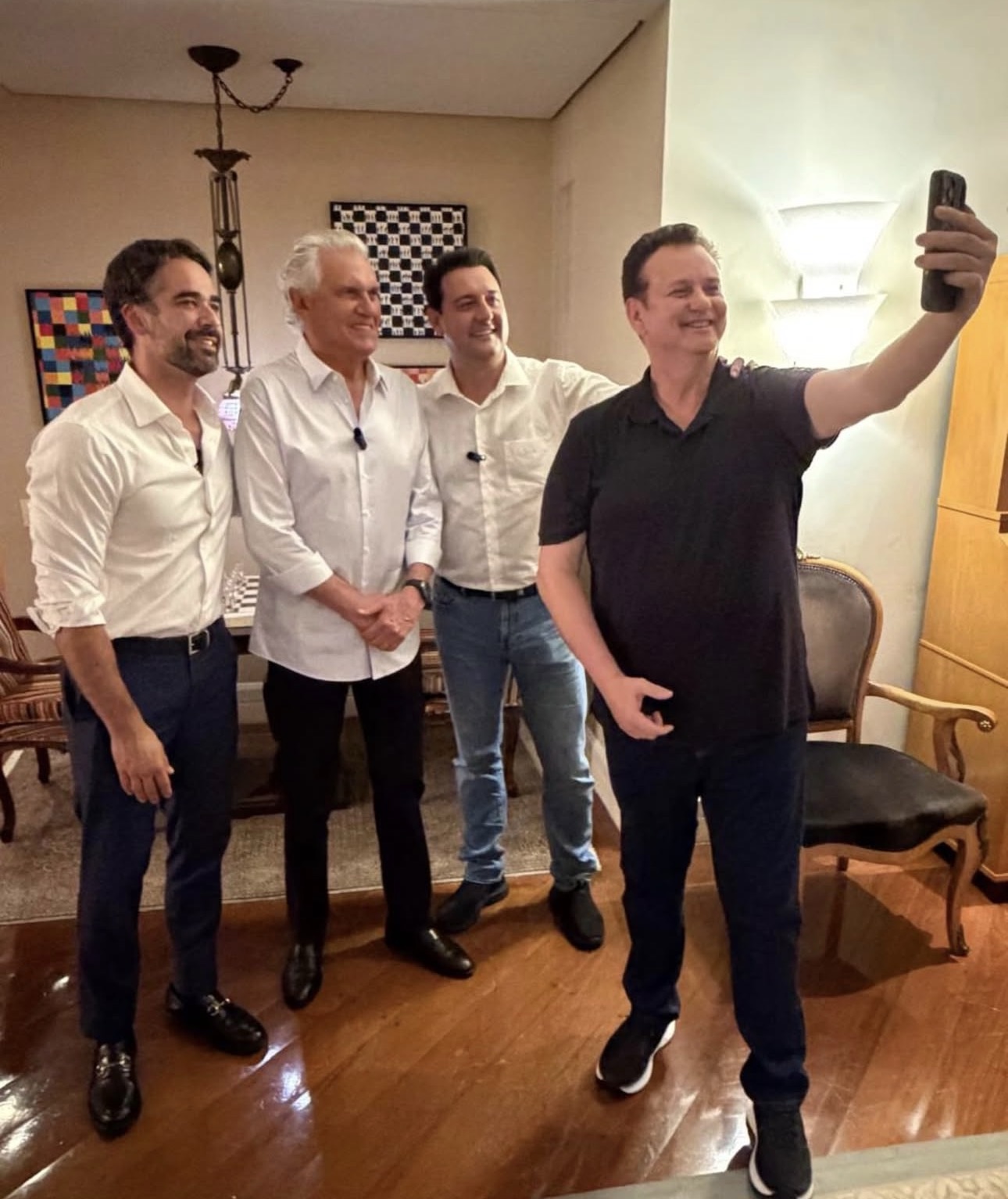 Caiado oficializa ida ao PSD ao lado de Ratinho Jr. e Eduardo Leite em movimento de reorganização do centro político