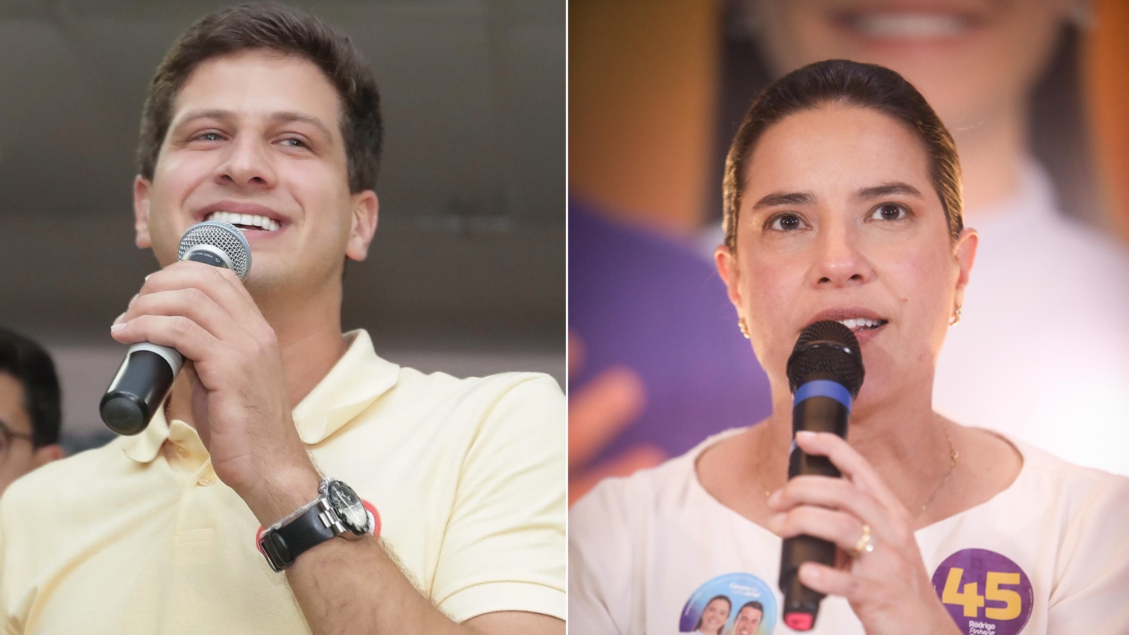 Datafolha: João Campos tem 47%; Raquel Lyra 35% para o Governo de Pernambuco