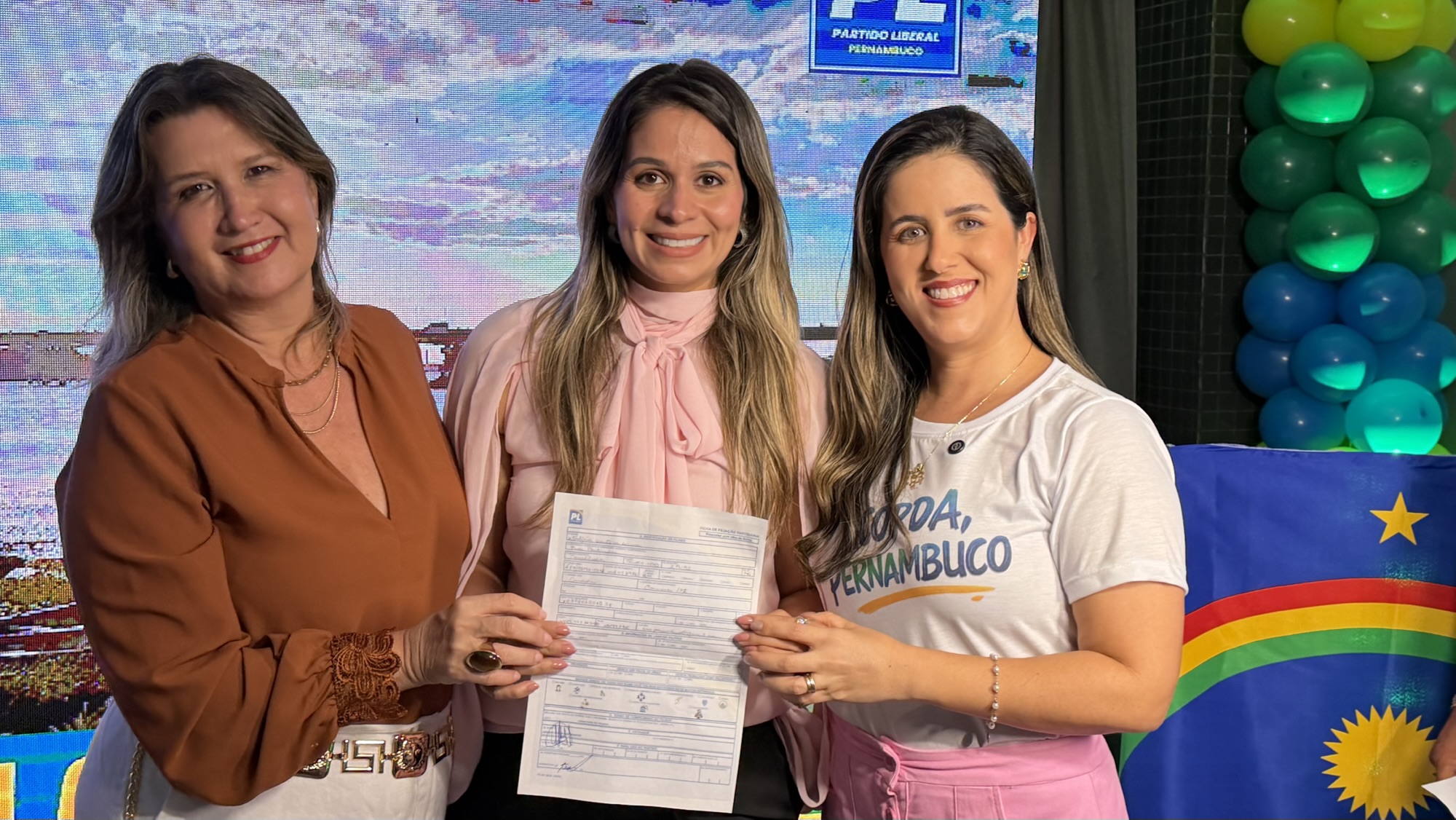 PL realiza ato de filiação em Pernambuco e fortalece protagonismo feminino com liderança de Vavá Lustosa em Ipubi
