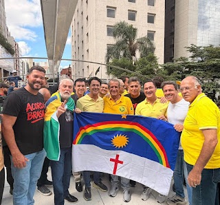 Anderson Ferreira participa de ato “Acorda Brasil” na Avenida Paulista ao lado de comitiva do PL de Pernambuco